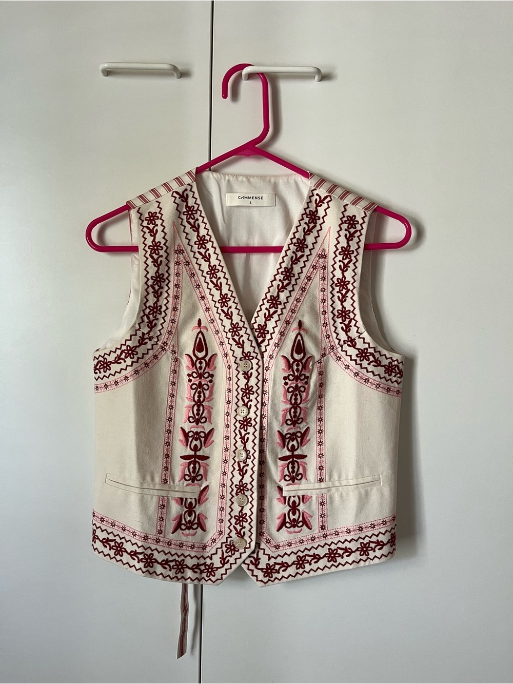 Commense Embroidered Vest